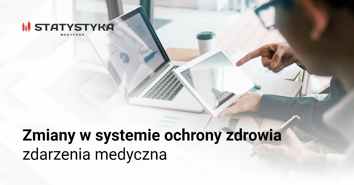 Grafika Zmiany w systemie ochrony zdrowia – zdarzenia medyczna